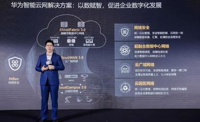 华为智能云网解决方案 构筑数字基座，加速全行业智能化转型